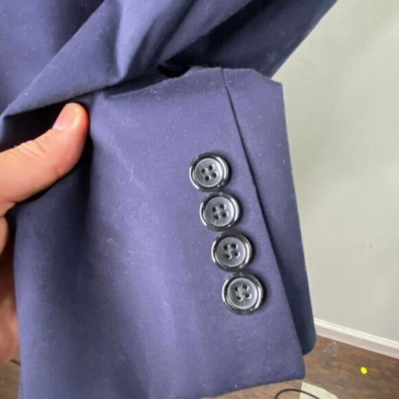 J.Crew Men's $298 Thompson Stretch Suit Jacket Stretch Chino Size 40R BA491 - Picture 7 of 12